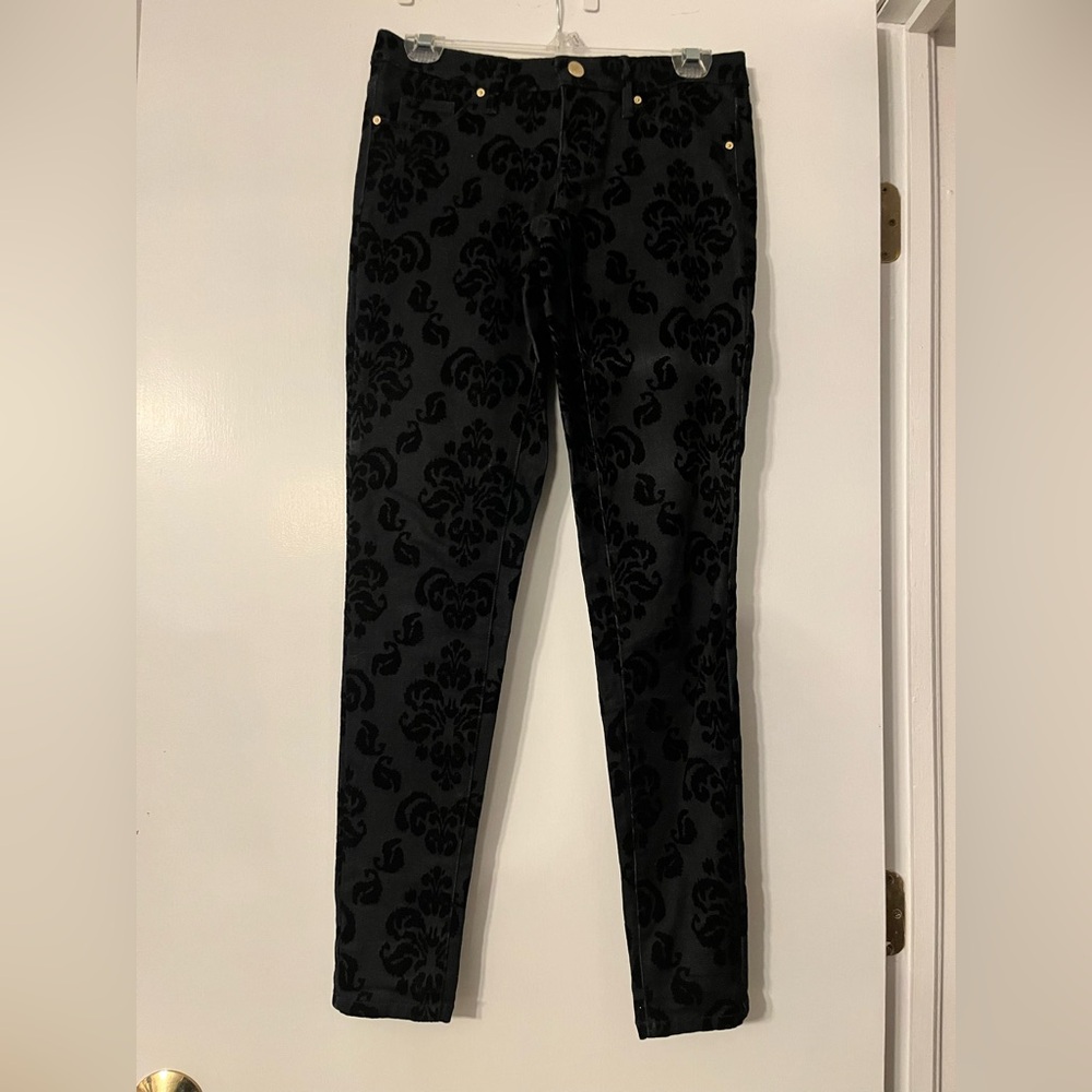 Massimo stretch burnout straight jeans